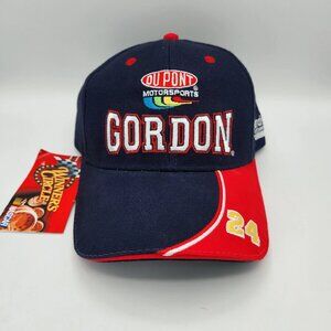 Vintage Nascar Jeff Gordon Strap Back Hat NWT Winners Circle